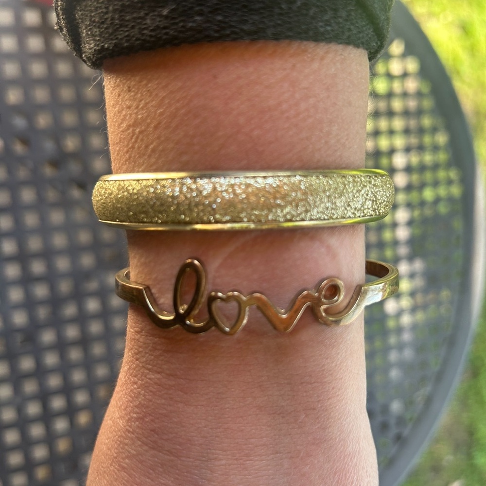 Duo Gold/Love Bracelets